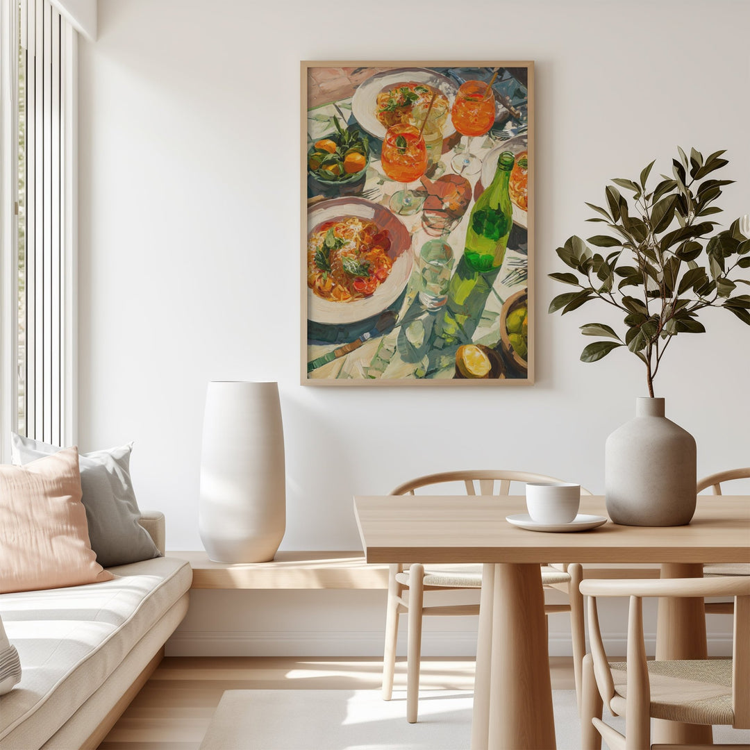 Apretivo Hour Oil Illustration Painting Print wall - art - picture - poster