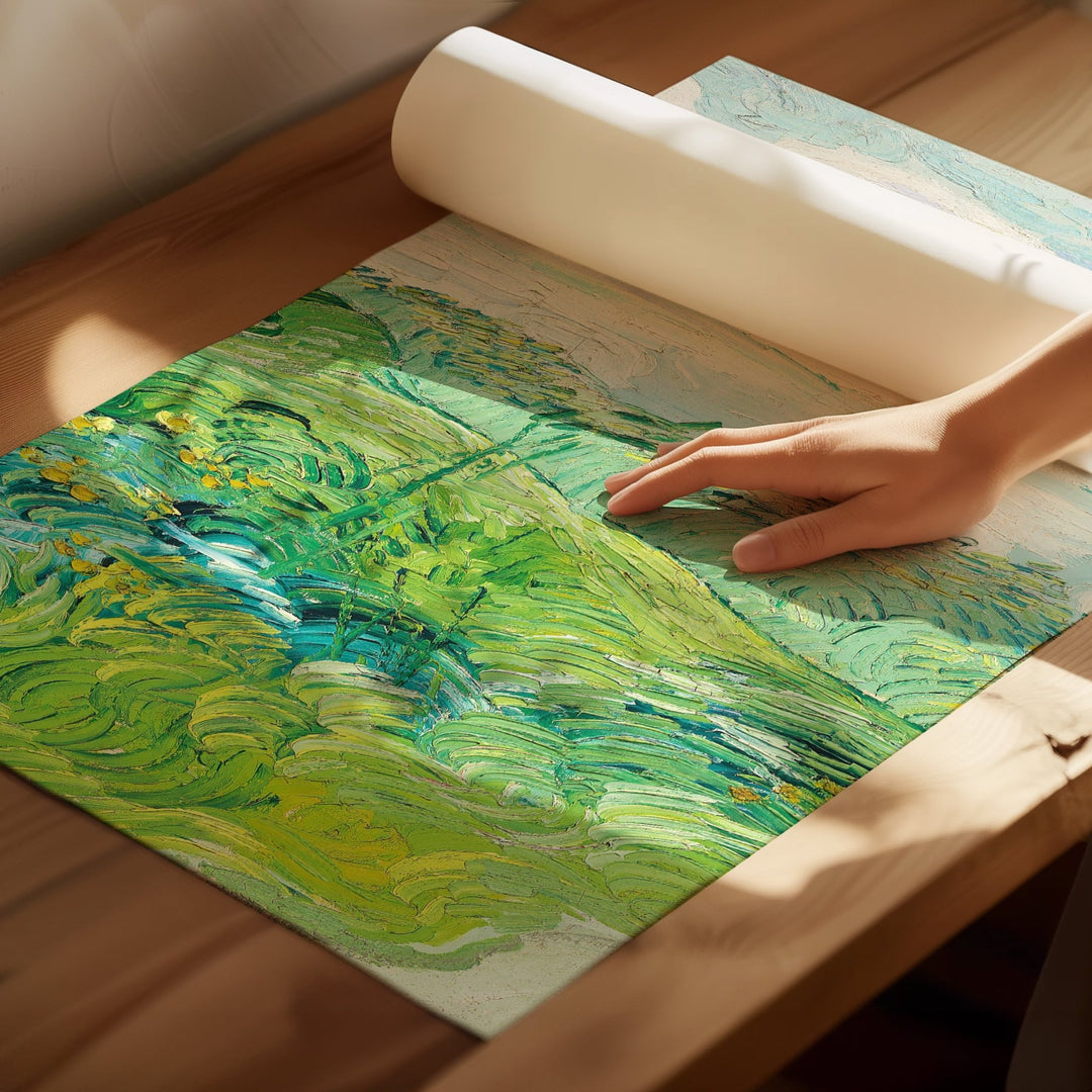 Art Exhibition Prints by Van Gogh Set of 2 wall - art - picture - poster