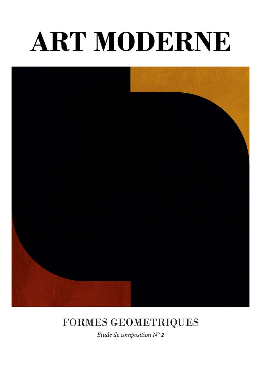 Art Moderne Abstract Geomtriques by Maison Bootsy | Art Print