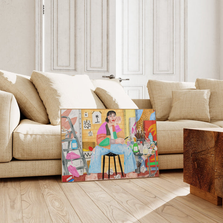 Art studio by Cédric Pierre - Bez wall - art - picture - poster