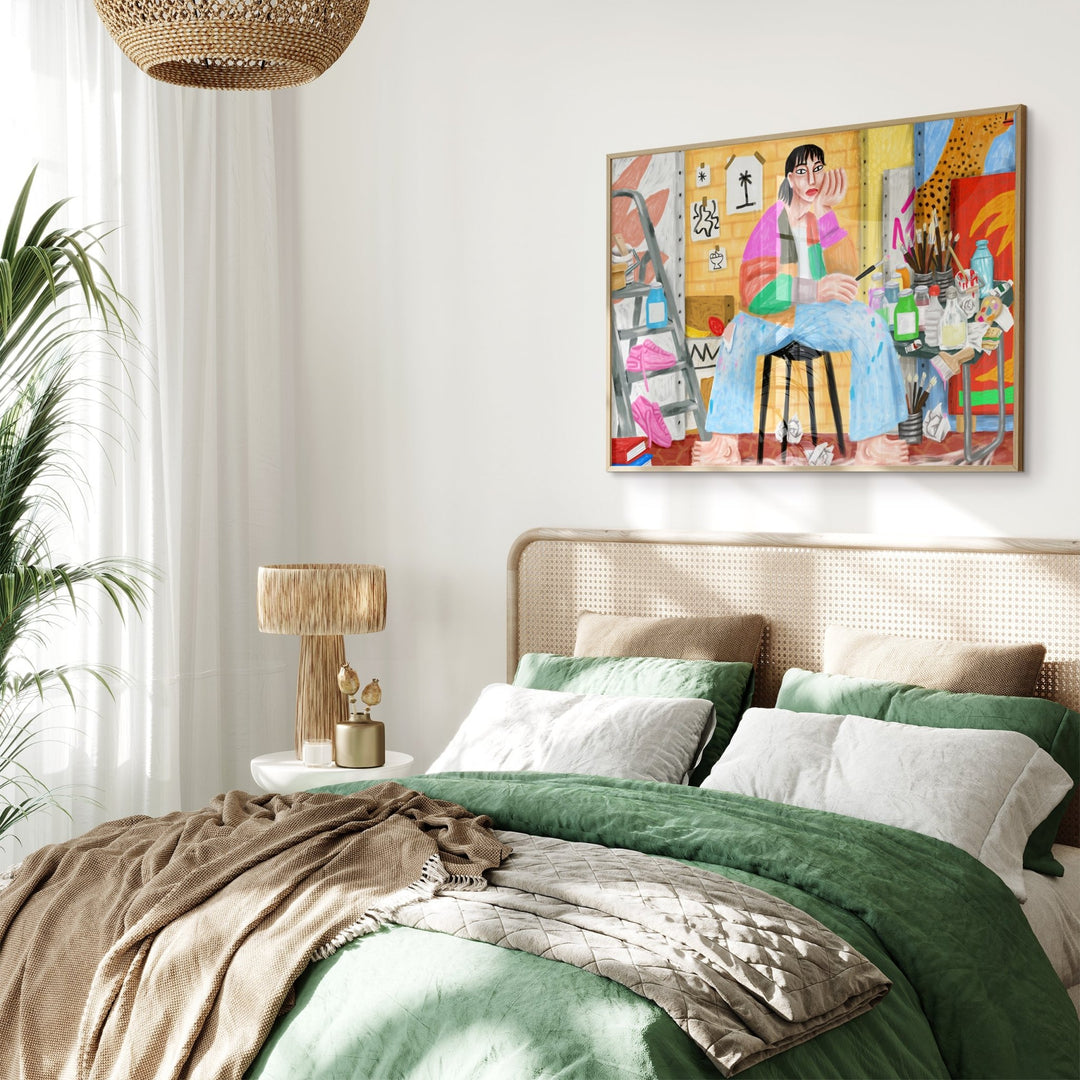 Art studio by Cédric Pierre - Bez wall - art - picture - poster