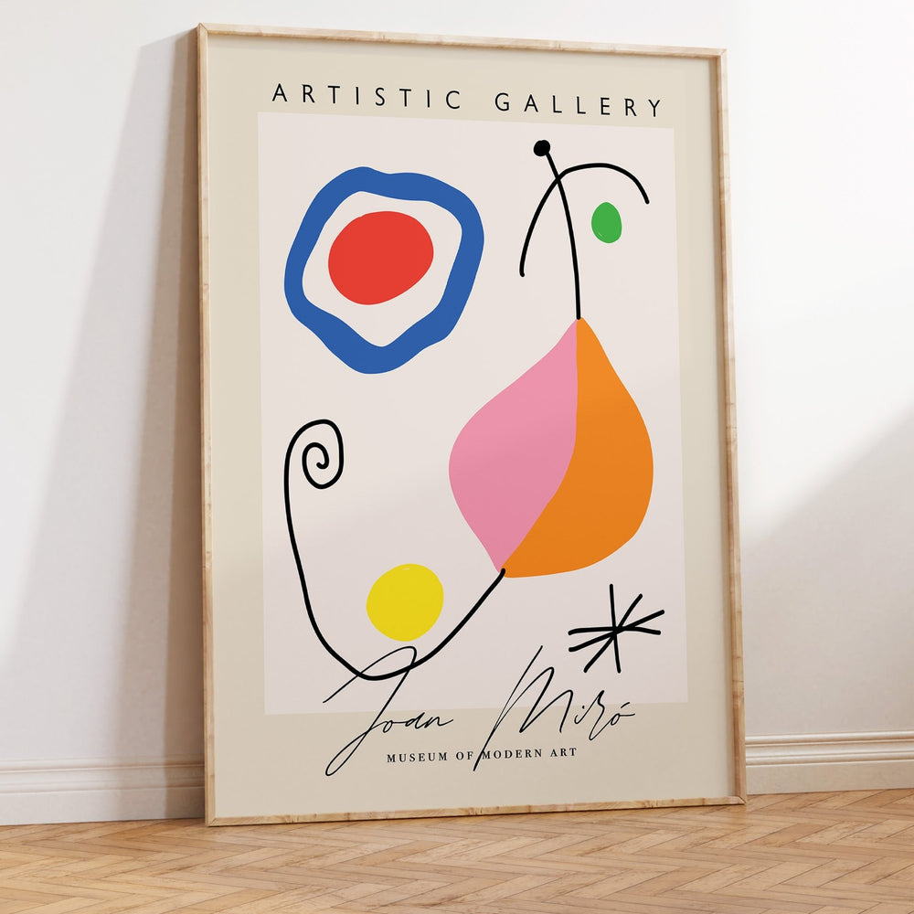 Artistic Wall Gallery N.O 2 by Joan Miro - Style My Wall