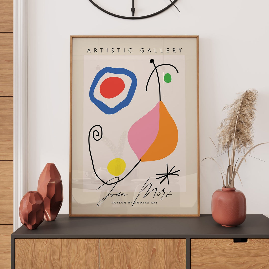 Artistic Wall Gallery N.O 2 by Joan Miro - Style My Wall