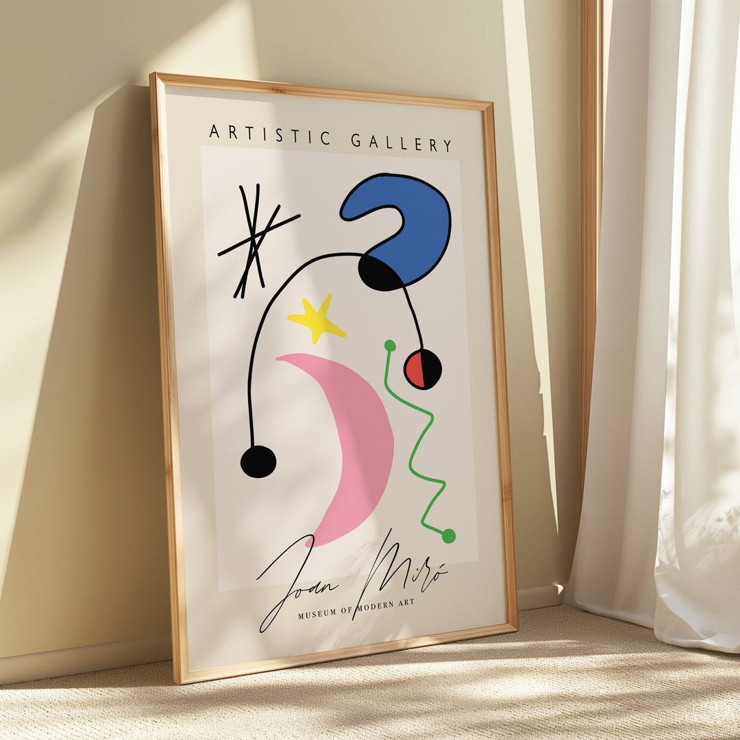 Artistic Wall Gallery No. 3 by Joan Miro - Style My Wall