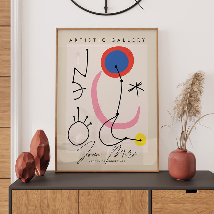 Artistic Wall Gallery No. 4 by Joan Miro - Style My Wall