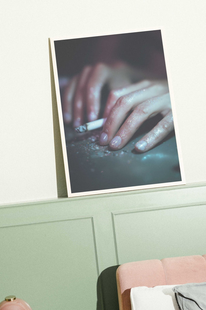 Ash and Glitter Wall Art wall - art - picture - poster