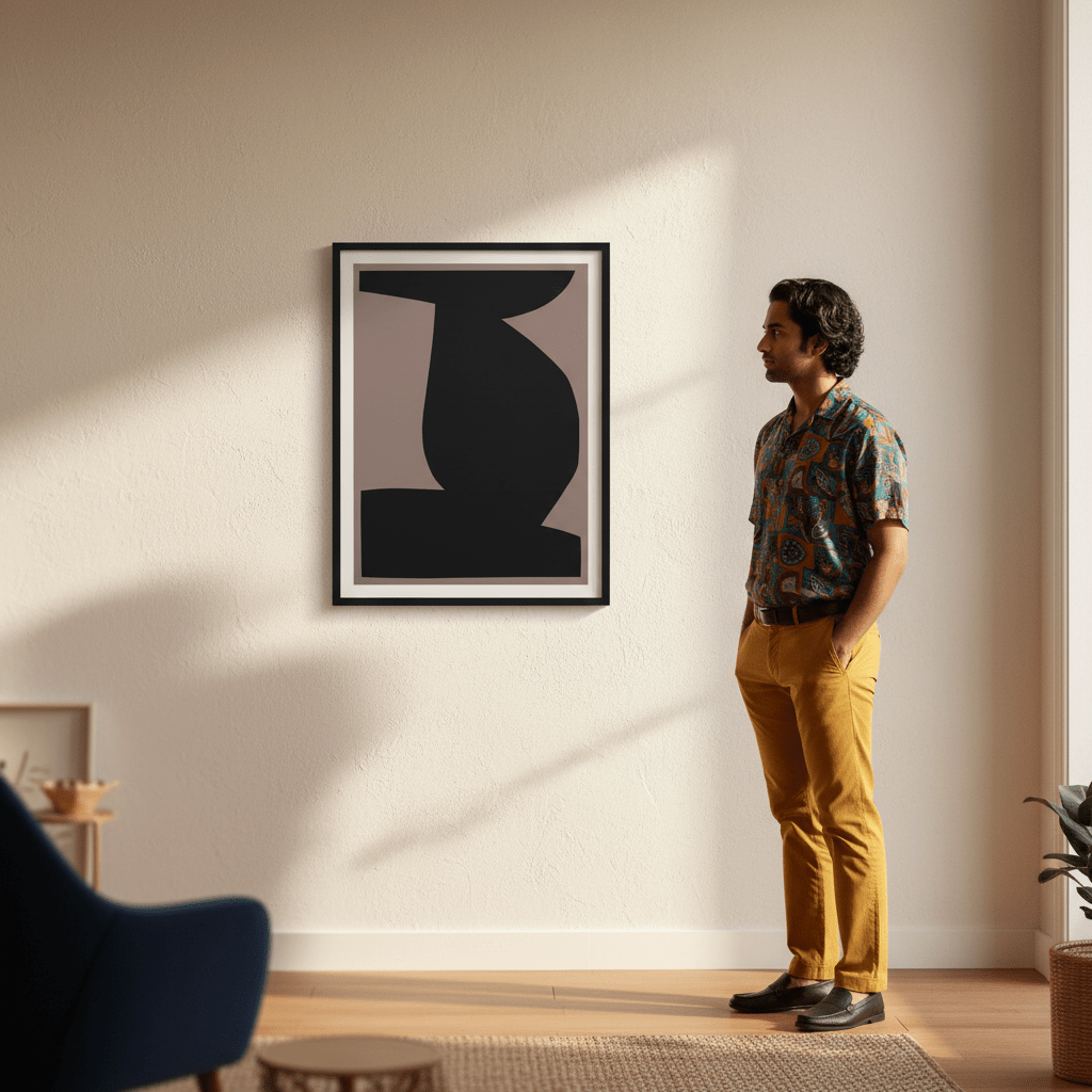 Assymetry by Berit Mongensen Lopez wall - art - picture - poster