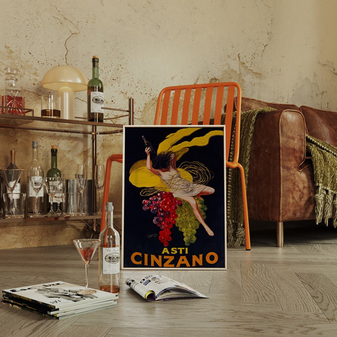 Asti Cinzano Wall Art By Leonetto Cappiello - Style My Wall