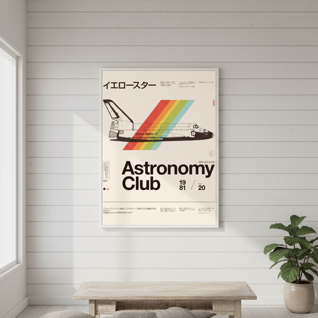 Astronomy Club by Florent Bodart wall - art - picture - poster