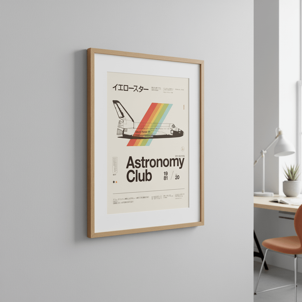 Astronomy Club by Florent Bodart wall - art - picture - poster