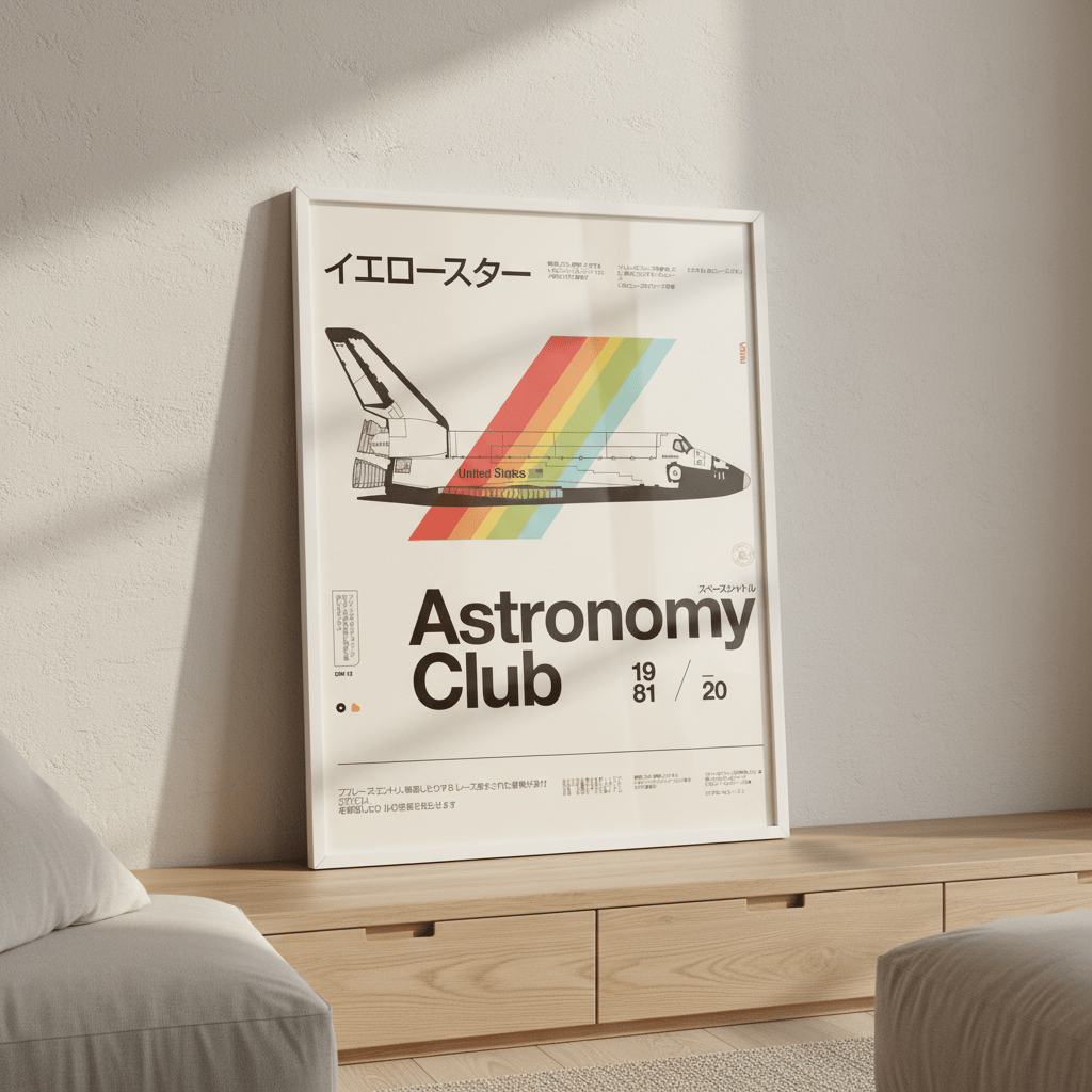 Astronomy Club by Florent Bodart wall - art - picture - poster