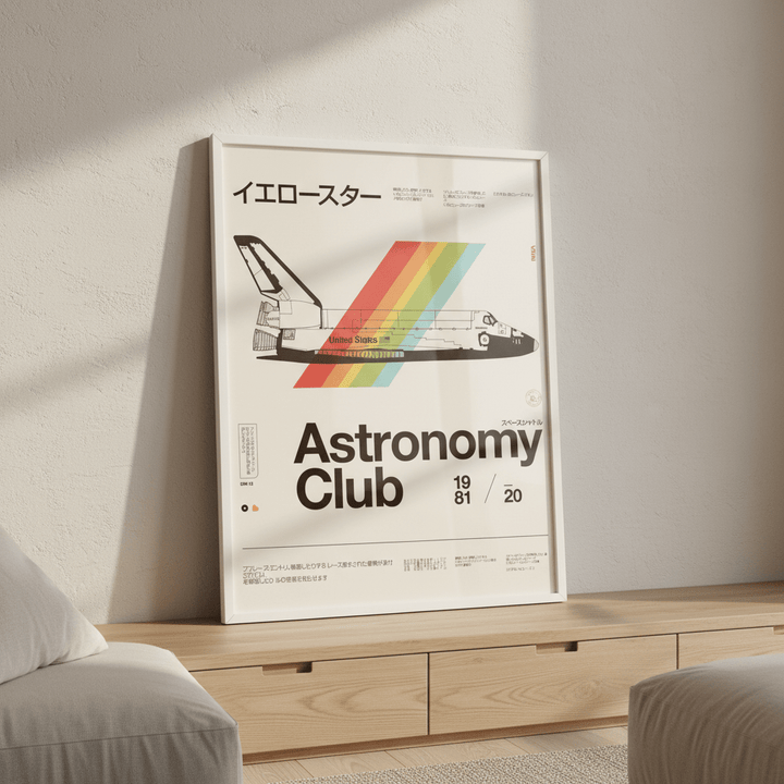 Astronomy Club by Florent Bodart wall - art - picture - poster