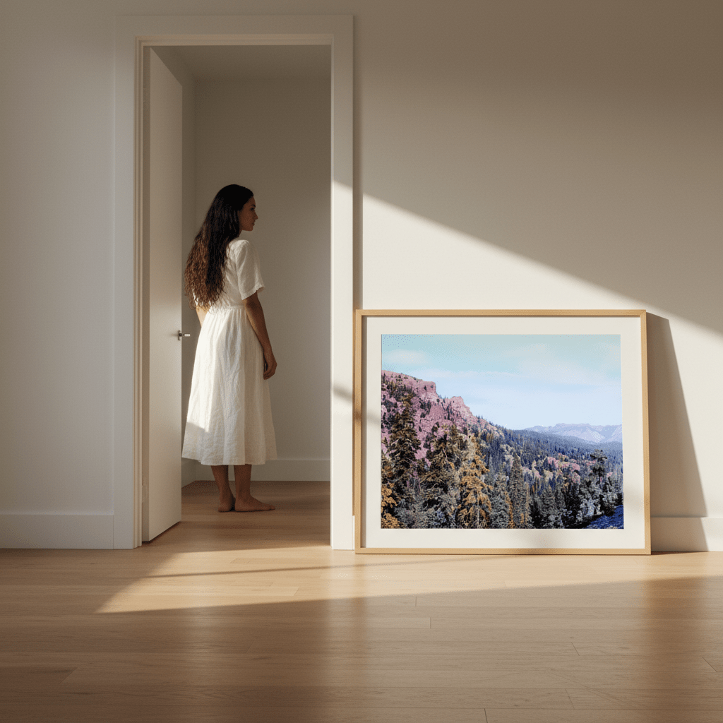 At the Top by Hope Bainbridge wall - art - picture - poster