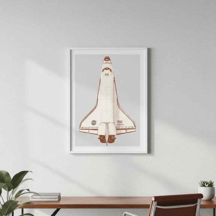 Atlantis by Florent Bodart wall - art - picture - poster