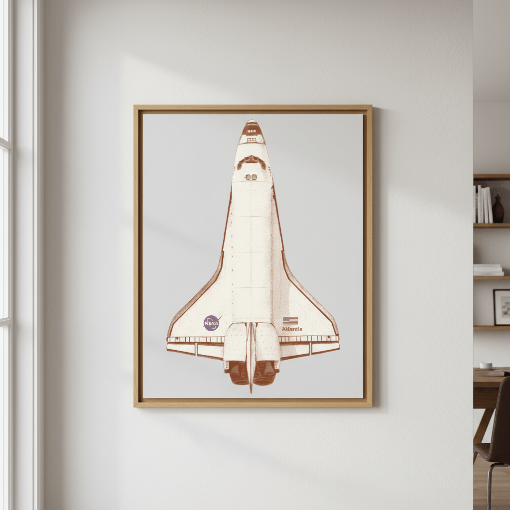 Atlantis by Florent Bodart wall - art - picture - poster