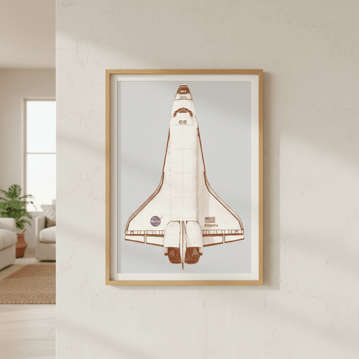 Atlantis by Florent Bodart wall - art - picture - poster
