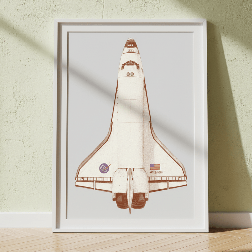 Atlantis by Florent Bodart wall - art - picture - poster