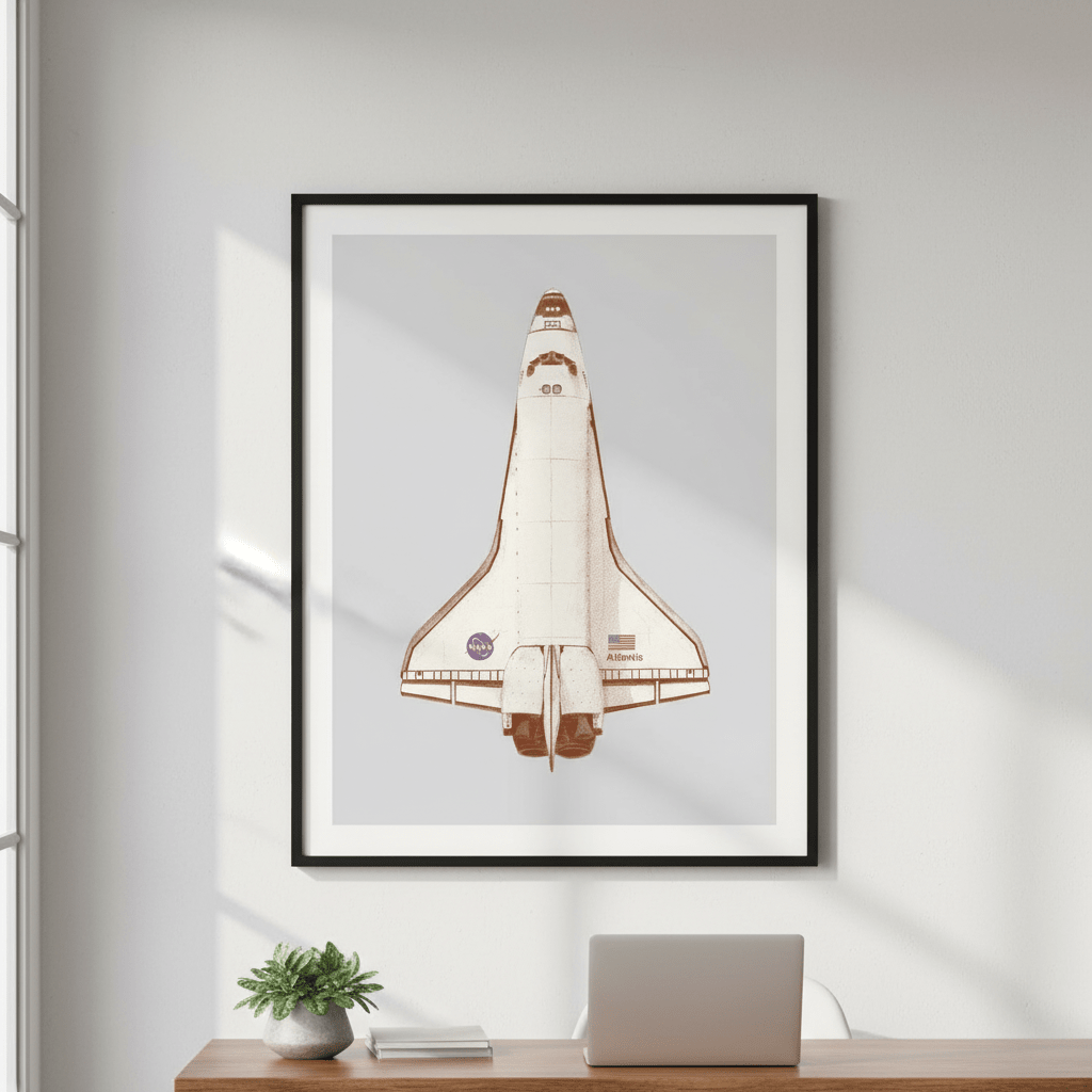 Atlantis by Florent Bodart wall - art - picture - poster
