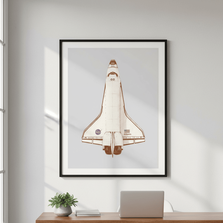 Atlantis by Florent Bodart wall - art - picture - poster