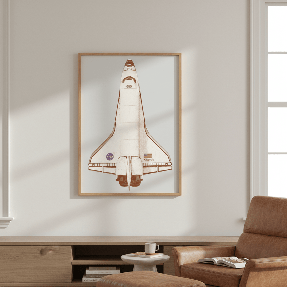 Atlantis by Florent Bodart wall - art - picture - poster