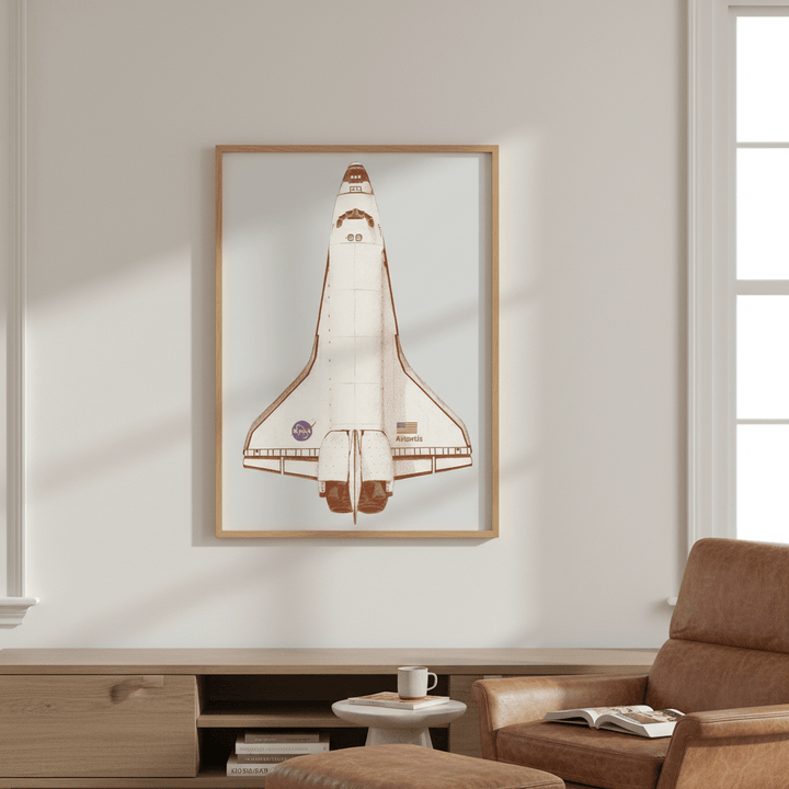 Atlantis by Florent Bodart wall - art - picture - poster