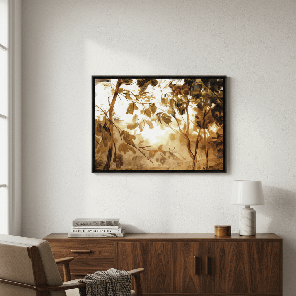 Australian Bush Sunset by Deer Muskeeter wall - art - picture - poster