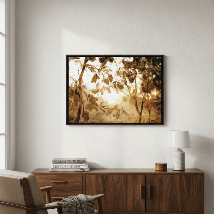 Australian Bush Sunset by Deer Muskeeter wall - art - picture - poster