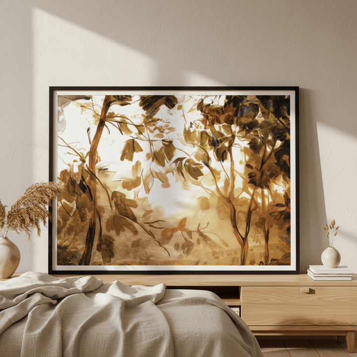 Australian Bush Sunset by Deer Muskeeter wall - art - picture - poster