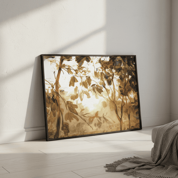 Australian Bush Sunset by Deer Muskeeter wall - art - picture - poster