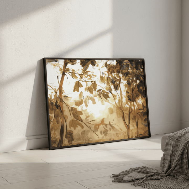 Australian Bush Sunset by Deer Muskeeter wall - art - picture - poster