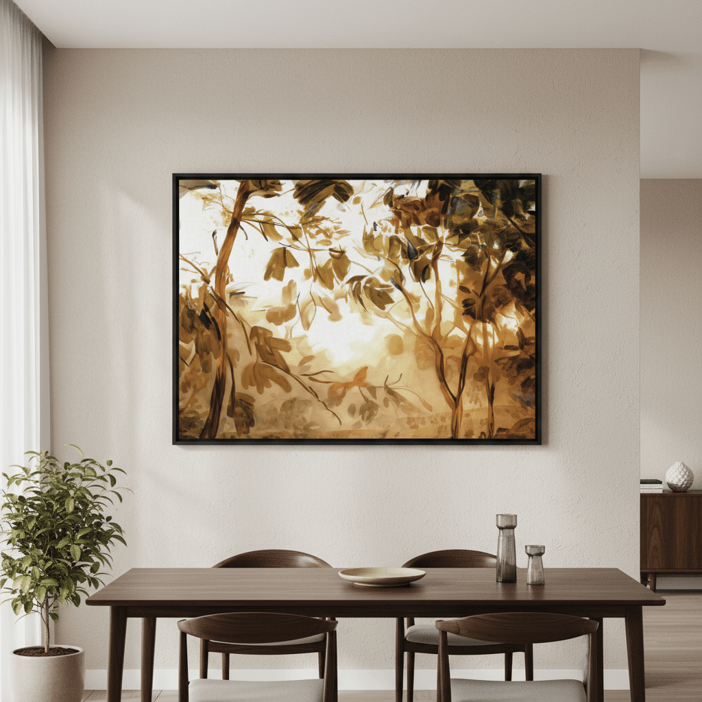 Australian Bush Sunset by Deer Muskeeter wall - art - picture - poster