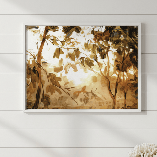 Australian Bush Sunset by Dear Muskeeter | Art & Canvas Print