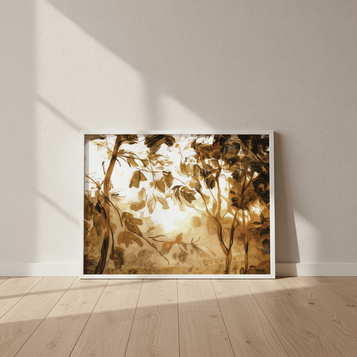 Australian Bush Sunset by Deer Muskeeter wall - art - picture - poster