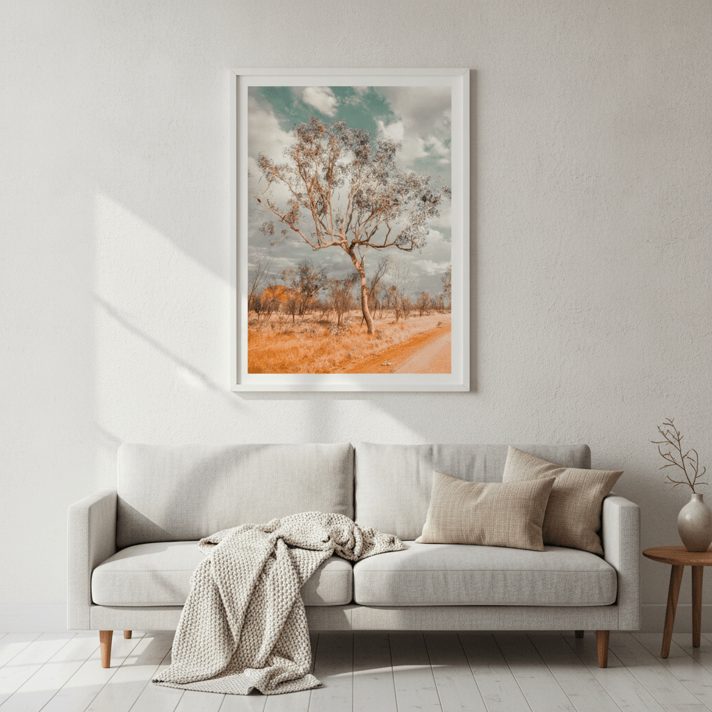 Australian Bush Tree Portrait Photograph wall-art-picture-poster