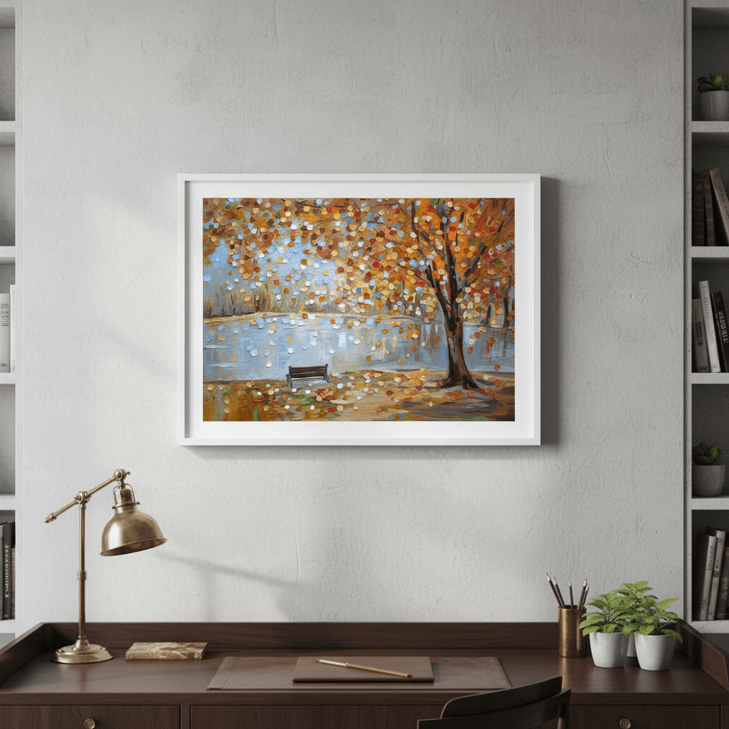 Autumn Veil by Ekaterina Ermilkina wall - art - picture - poster