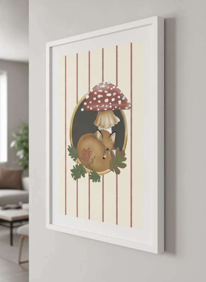 Modern wall art styled above a sofa in a neutral living room