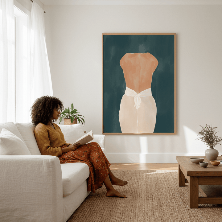 Backside by Ivy Green Illustrations wall - art - picture - poster