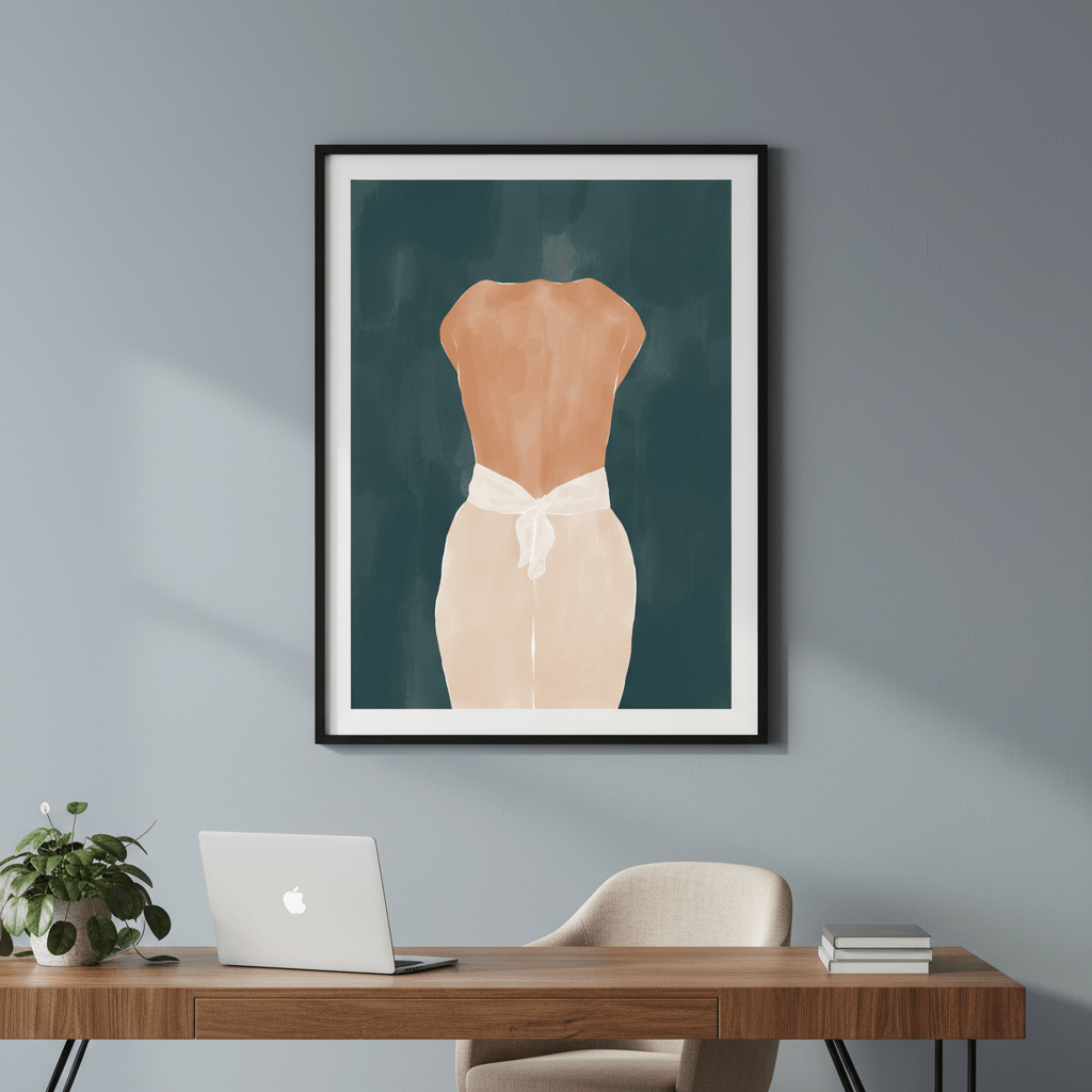 Backside by Ivy Green Illustrations wall - art - picture - poster