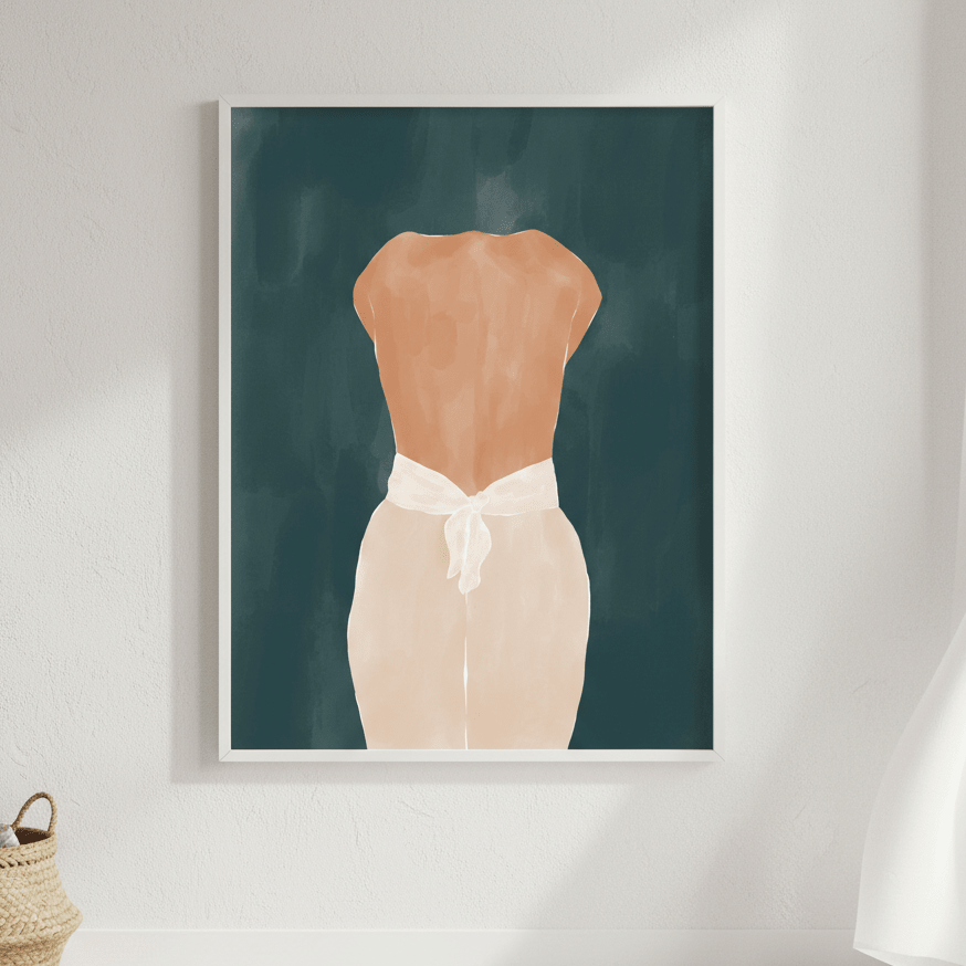 Backside by Ivy Green Illustrations wall - art - picture - poster