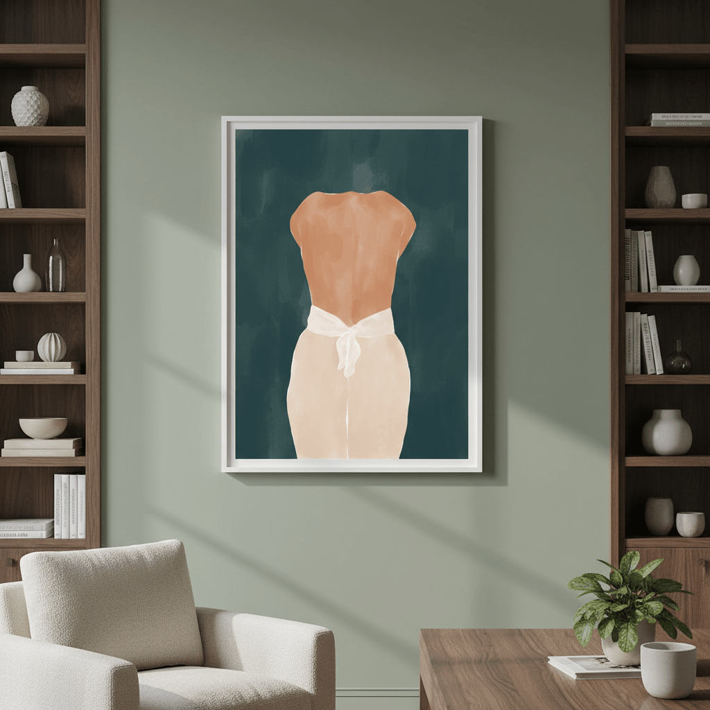 Backside by Ivy Green Illustrations wall - art - picture - poster
