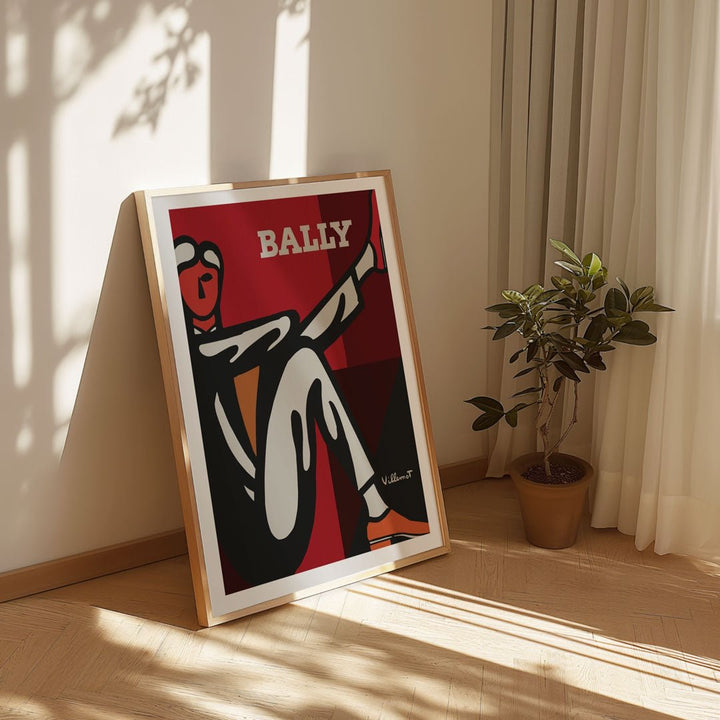 Bally Diptyque Man Wall Art by Villemot - Style My Wall