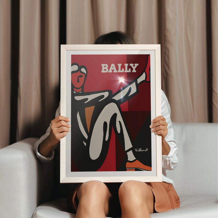 Bally Diptyque Man Wall Art by Villemot - Style My Wall