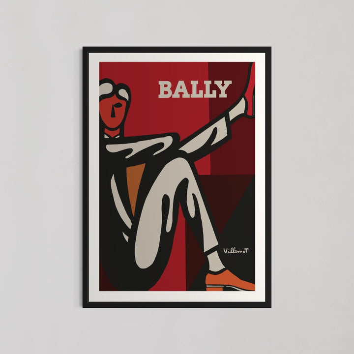 Bally Man Wall Art by Villemot - Style My Wall