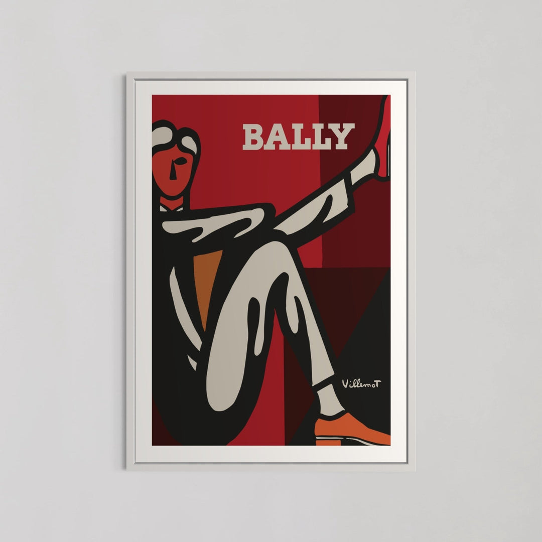 Bally Man Wall Art by Villemot - Style My Wall