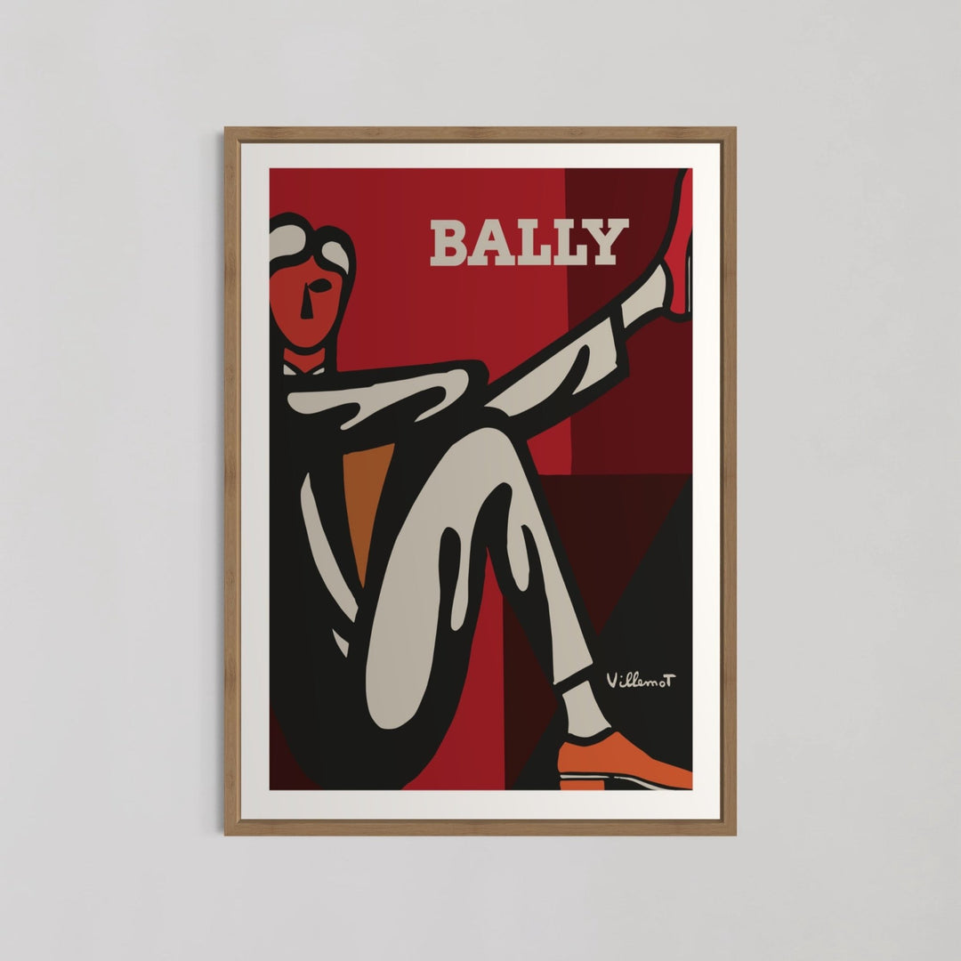 Bally Man Wall Art by Villemot - Style My Wall