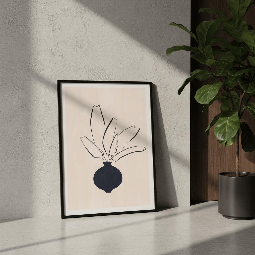 Banana Leaf Fase by Ivy Green Illustrations wall - art - picture - poster