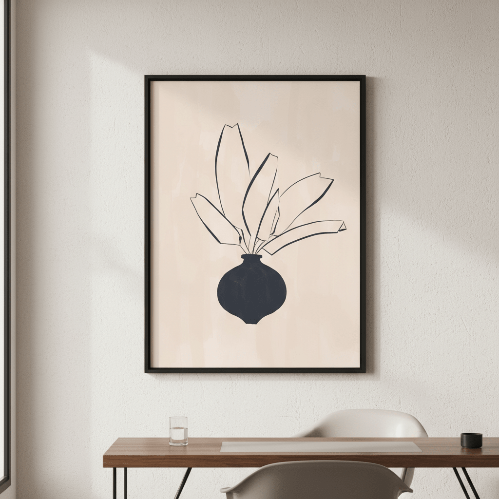 Banana Leaf Fase by Ivy Green Illustrations wall - art - picture - poster