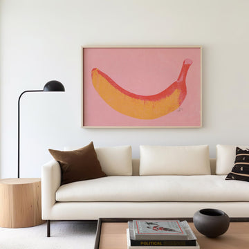 Banana Pop by Maison Bootsy,gallery wall,timber border