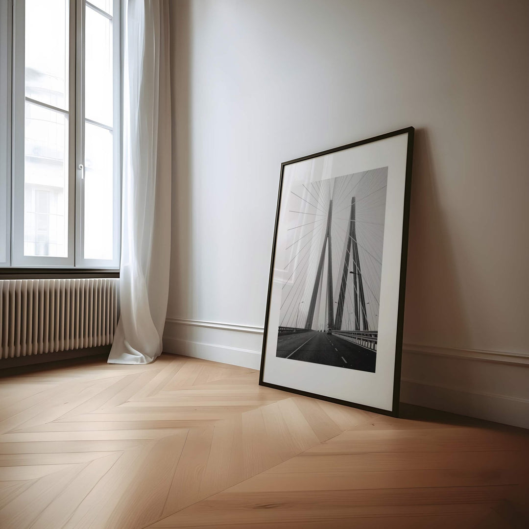 Bandra Bridge by Nicole Hunter wall - art - picture - poster