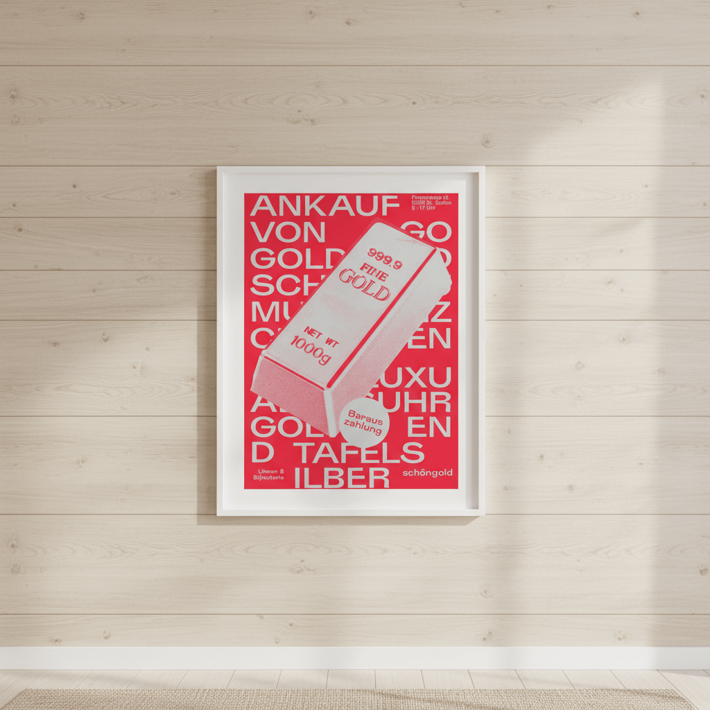 Barauszahlung by Jerome Bizien wall - art - picture - poster